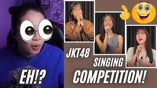 REACT JKT48 AKB48 GROUP NO1 SINGING COMPETITION TBS CHANNEL 129 MEI 2024 jkt48 akb48 [upl. by Zat]