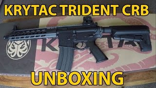 UK amp Europe Krytac Trident CRB  Unboxing  Flash Hider Removal  M4  PART 1 [upl. by Hashum]