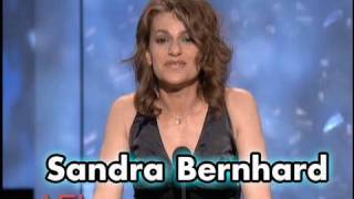 Sandra Bernhard Salutes Robert De Niro at AFI Life Achievement Award [upl. by Ahsemit788]