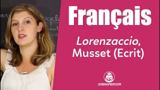 Lorenzacio Musset  préparation à lécrit  Français  1re  Les Bons Profs [upl. by Lasiaf173]