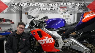 AP Workshops  MK1 Aprilia RS250 Restoration  Episode 1 [upl. by Vial]