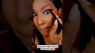 beyonce videophone inspired makeup look [upl. by Quiteris325]