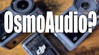 What is quotOsmoAudioquot on the DJI Osmo Action 5 Pro [upl. by Nannie]