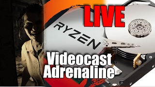 Videocast Adrenaline mais Ryzen e Resident Evil 7 pirateado  parte 2 [upl. by Yttisahc]