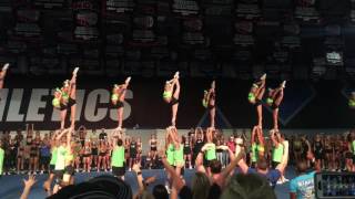 Cheer Athletics Cheetahs Worlds Showoff 2017 [upl. by Aloek]