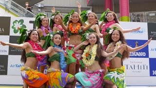 HINATEA Tahiti Festa 2014 Odaiba VenusFort [upl. by Osicnarf]