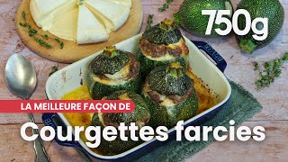 La meilleure façon de Réussir les courgettes farcies au reblochon  750g [upl. by Aikrahs648]