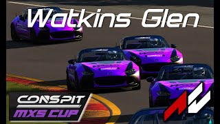 Assetto Corsa MX5 Cup  Watkins Glen  World Sim Series [upl. by Stambaugh282]