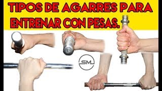 TIPOS DE AGARRES PARA ENTRENAR [upl. by Aratihc26]