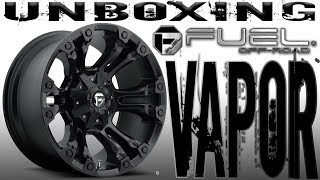 Fuel Vapor 20x9 1 Wheel Rim Unboxing [upl. by Eenor]