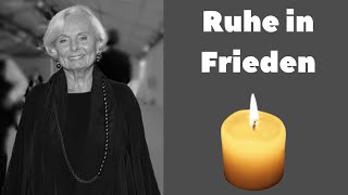 Ruth Maria Kubitscheck ist tot Details zu ihrem Tod [upl. by Mirielle]