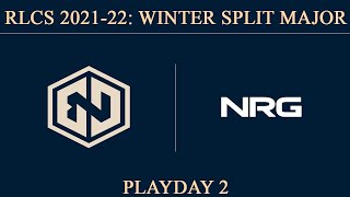 END vs NRG  RLCS 202122 Winter Split Major  Endpoint CeX vs The General NRG  24 March 2022 [upl. by Oluap822]