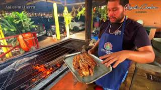 PESCADO ZARANDEADO  estilo las Islitas municipio de San Blas Nayarit  gastronomía Nayarita [upl. by Ettevey]