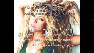 Rabiosa  Shakira sub espanol e traduzione [upl. by Garaway47]