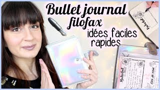 ✒️ BULLET JOURNAL x Filofax cest plus facile [upl. by Artima224]