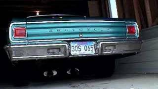 65 Chevelle With Noweeds exhaust 450 HP LS1 [upl. by Martens679]