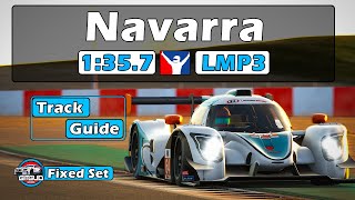 iRacing Ligier JS P320 LMP3 Navarra Track Guide  1357 [upl. by Nylra733]