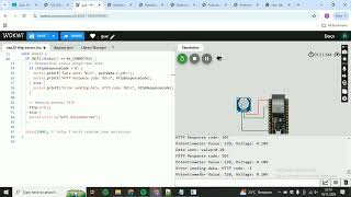 Ujian IoT HTTP Web Python Flask [upl. by Ennaitsirk]