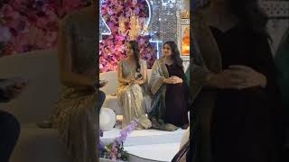 Ayeza khan and Sarah at London event ayezakhan trendingshorts [upl. by Hsirehc96]