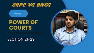 chapter 3  BNSS  Power of courts  section 2129 [upl. by Isabella152]