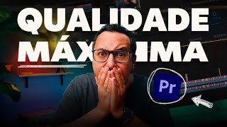 EXPORTAR VÍDEO com ALTA QUALIDADE do Premiere para o REELS do INSTAGRAM TIKTOK e YOUTUBE [upl. by Yrome]