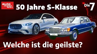 50 Jahre Mercedes SKlasse Eine Ära die bald enden könnte  auto motor und sport [upl. by Lynnet]