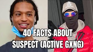 UK DRILL 40 Facts about Suspect Active Gxng [upl. by Einhapets]