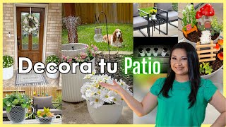 iDEAS para DECORAR tu PATIO  Decoración 2024  Patio Decor ideas [upl. by Aninad]