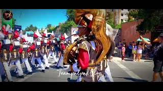 Las Piñas band 91  marching band parade las piñas town fiesta 2024 [upl. by Eisen]