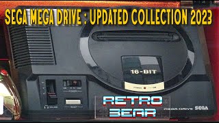 My Sega Mega Drive Collection  Updated for 2023 [upl. by Nahs483]