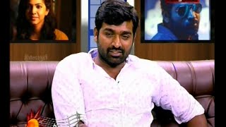 VJ  Anchor Sumaiya  Vijay Sethupathi amp Nalan Kumarasamy interview in isaiaruvi live [upl. by Teage633]