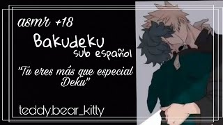 Asmr BakudekuKatsudeku en su primera vezusar audífonos [upl. by Emyaj]