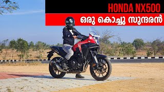 Honda NX500 Malayalam Review  Strell [upl. by Ailesor]