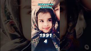 SHRADDHA KAPOOR Age Transformation 19872025  shraddhakapoor stree2 [upl. by Vinson]