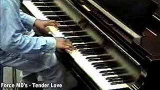 Force MDs  Tender Love  Dr Remix on piano [upl. by Mallon]