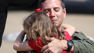 Soldiers Coming Home Surprise Compilation 2016  16 [upl. by Nahrut820]