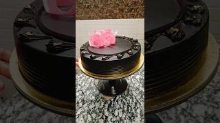 chocolate cake recipe with design trending cake shorts [upl. by Angus947]