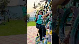 Climbing Race mein kon jeetega  🏆😎 priyalkukreja shorts ytshorts [upl. by Javed204]