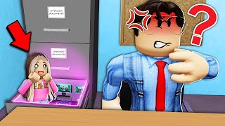 I Built A SECRET GAMING ROOM To Hide From My MEAN BOSS Roblox [upl. by Arianna]