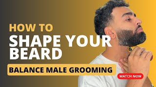 SIMPLE How To Shape Your Beard 🪒  Every Man MUST Watch This Shave Tutorial  ASMR [upl. by Belle]