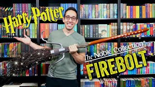 Unboxing the FIREBOLT Broomstick by The Noble Collection  Harry Potter [upl. by Sinnel435]