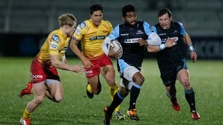 Glasgow Warriors v Scarlets Highlights – GUINNESS PRO12 201415 [upl. by Hannahsohs]