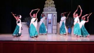 Kolattam Stick Dance  Tamil Cultural Show 2015 Dallas [upl. by Cirdahc]