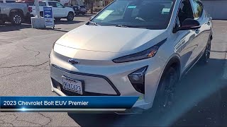 2023 Chevrolet Bolt EUV Premier Sport Utility Napa Vallejo Fairfield Petaluma Santa Rosa [upl. by Ebbarta]