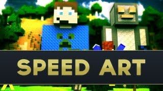 SpeedArt Nocxxs 10 000 subscribers [upl. by Damahom]