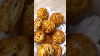 Puff pastry filled with keema by Continental Food Diaries viral food [upl. by Waxler]