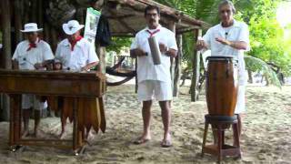 Traditional Costa Rican Music Performance  Tortuga Island Costa Rica [upl. by Ulberto366]