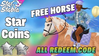 200 Star Coins Star Stable Codes 2024  Star Coins Star Stable Redeem Codes  Horses [upl. by Anelej]