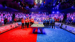 TEAM USA VS TEAM EUROPE  Match One  Highlights  2024 BetOnline Mosconi Cup [upl. by Ihsar]