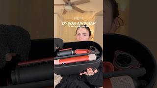 Dyson Airwrap for curly hair🎀🤍 dysonairwrap curlyhair [upl. by Shanan455]